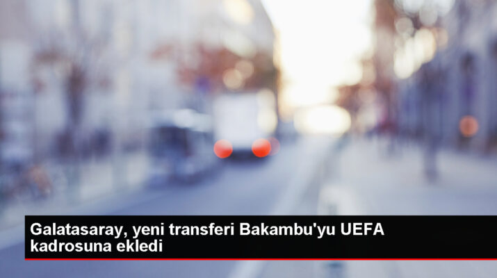 Galatasaray, Zalgiris maçı için Cedric Bakambu'yu kadroya dahil etti