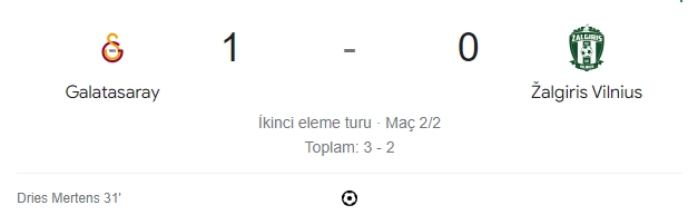 Galatasaray Zalgiris maç özeti! (VİDEO) Galatasaray Zalgiris maçı özeti izle! Galatasaray Zalgiris golleri kim attı, maç kaç kaç bitti?